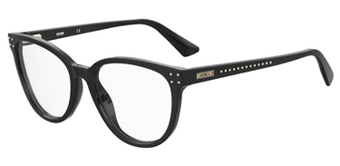 Premium Women Moschino Eyeglasses: Mos596 - Black - SpecSMART Eye Clinic (Diagonal View)